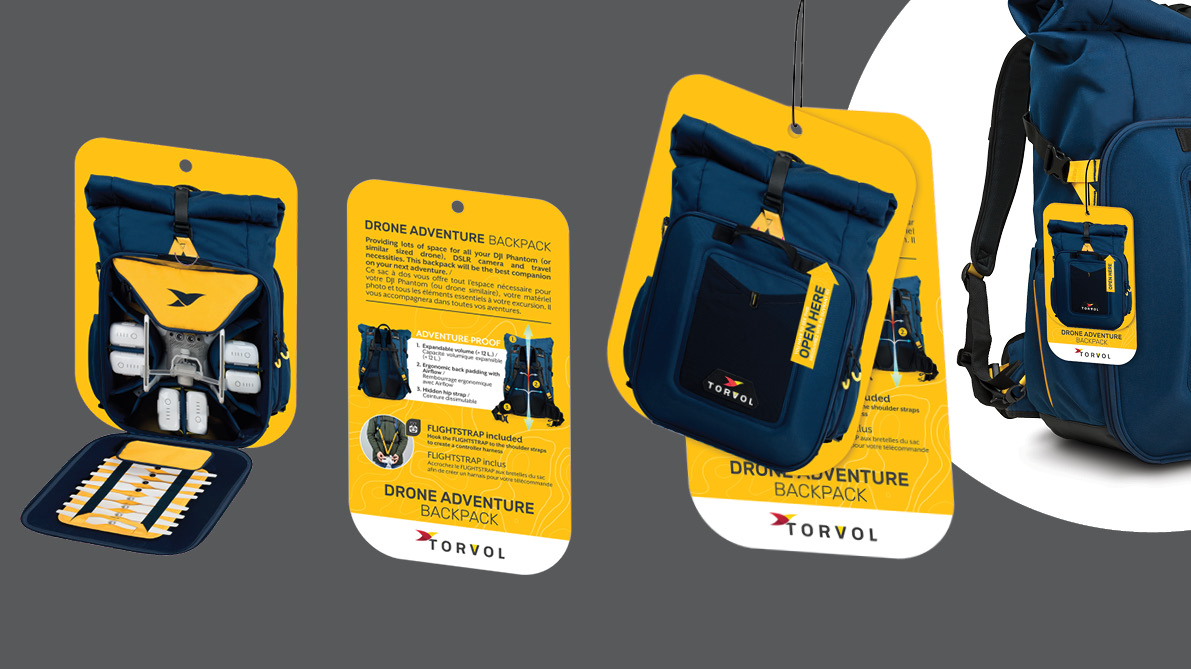 Torvol packaging design